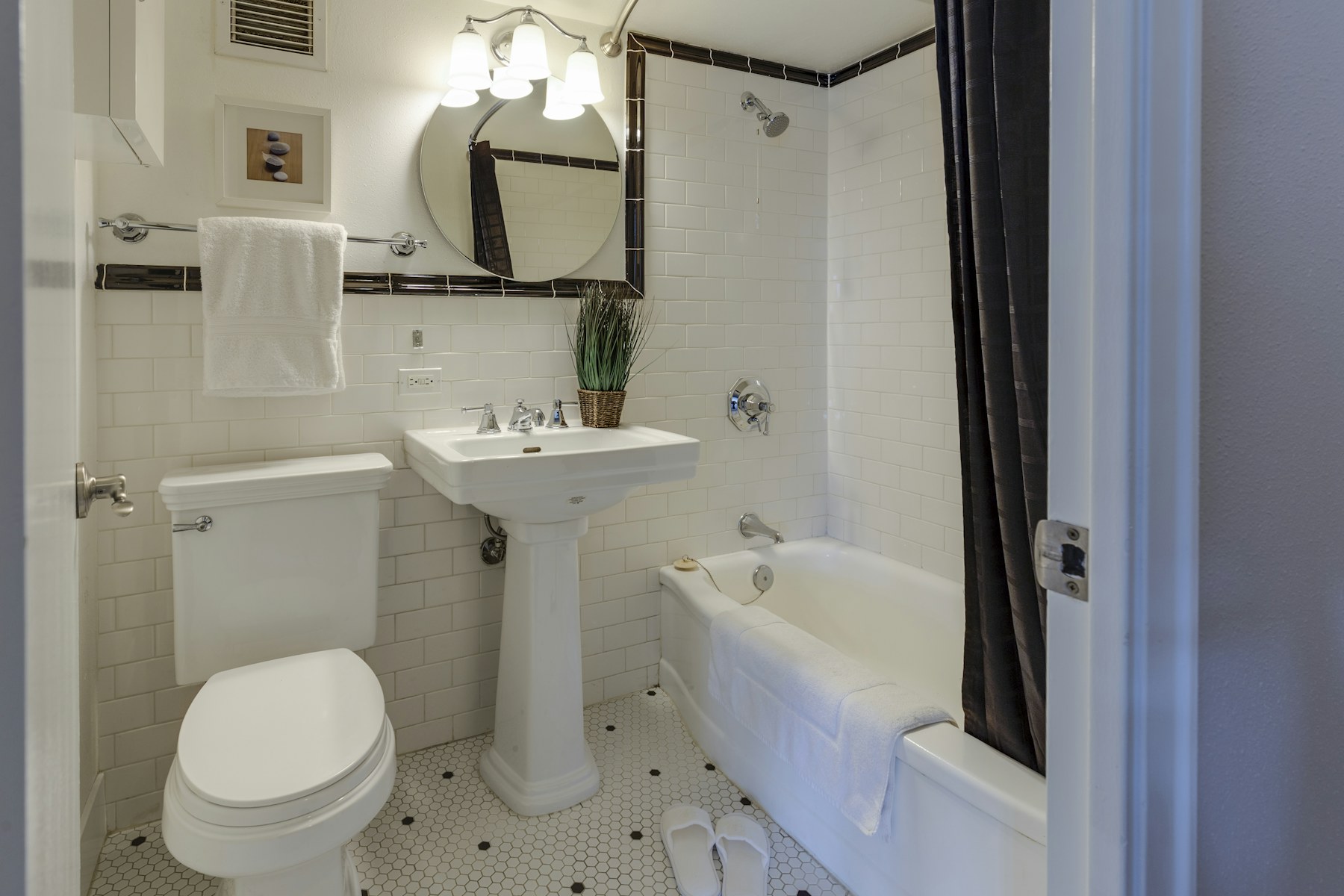 Finished apartment unit prepared for resident move-in