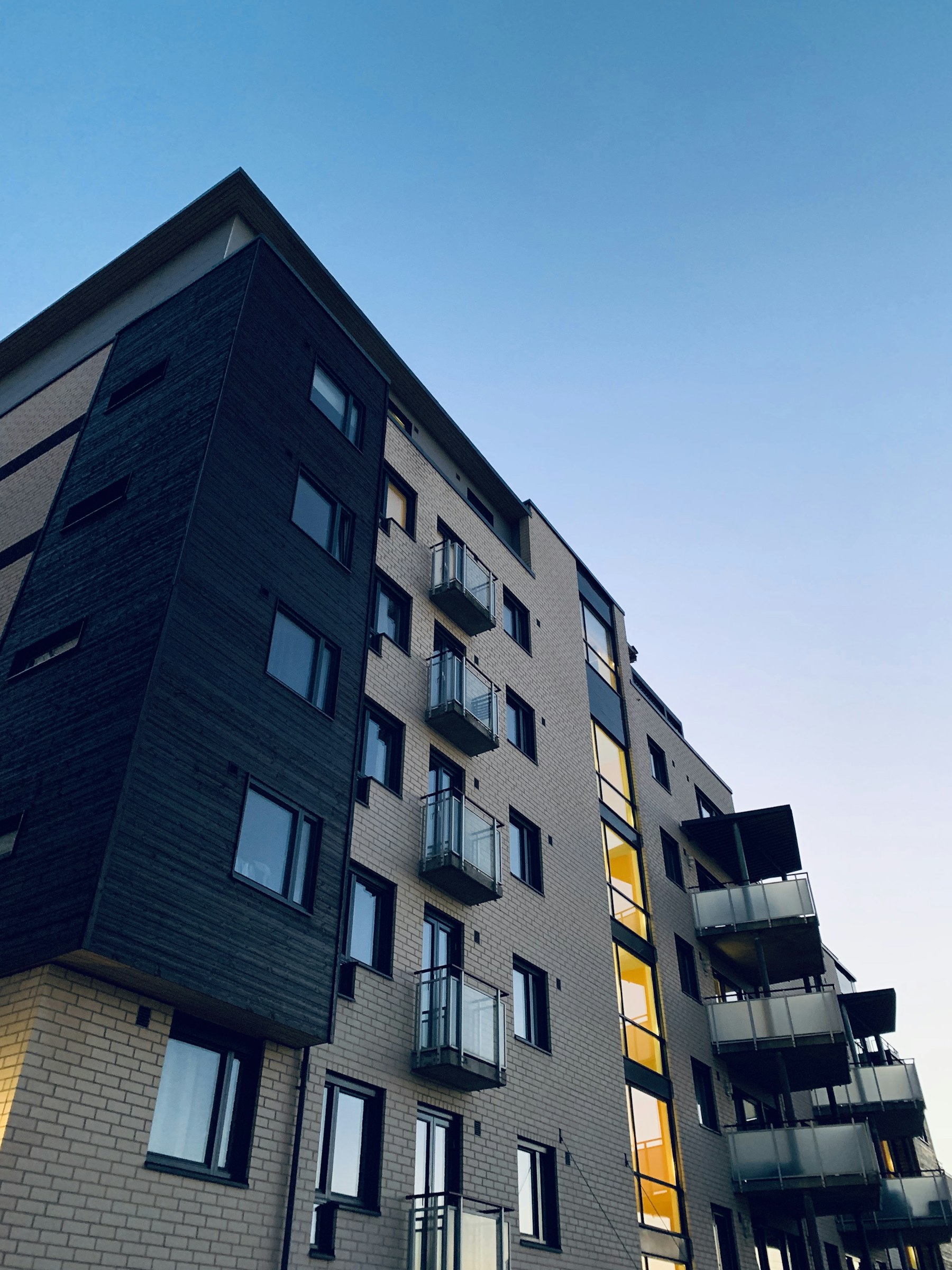 Modern multifamily apartment community